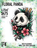 Floral Panda
