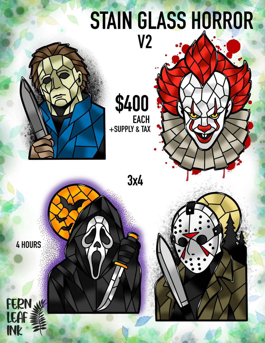 Stained Glass Horror V2