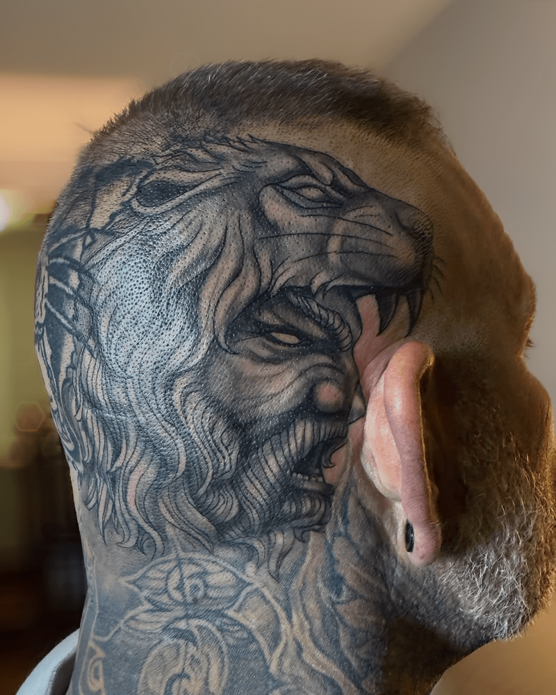 Nemean Lion Headpiece