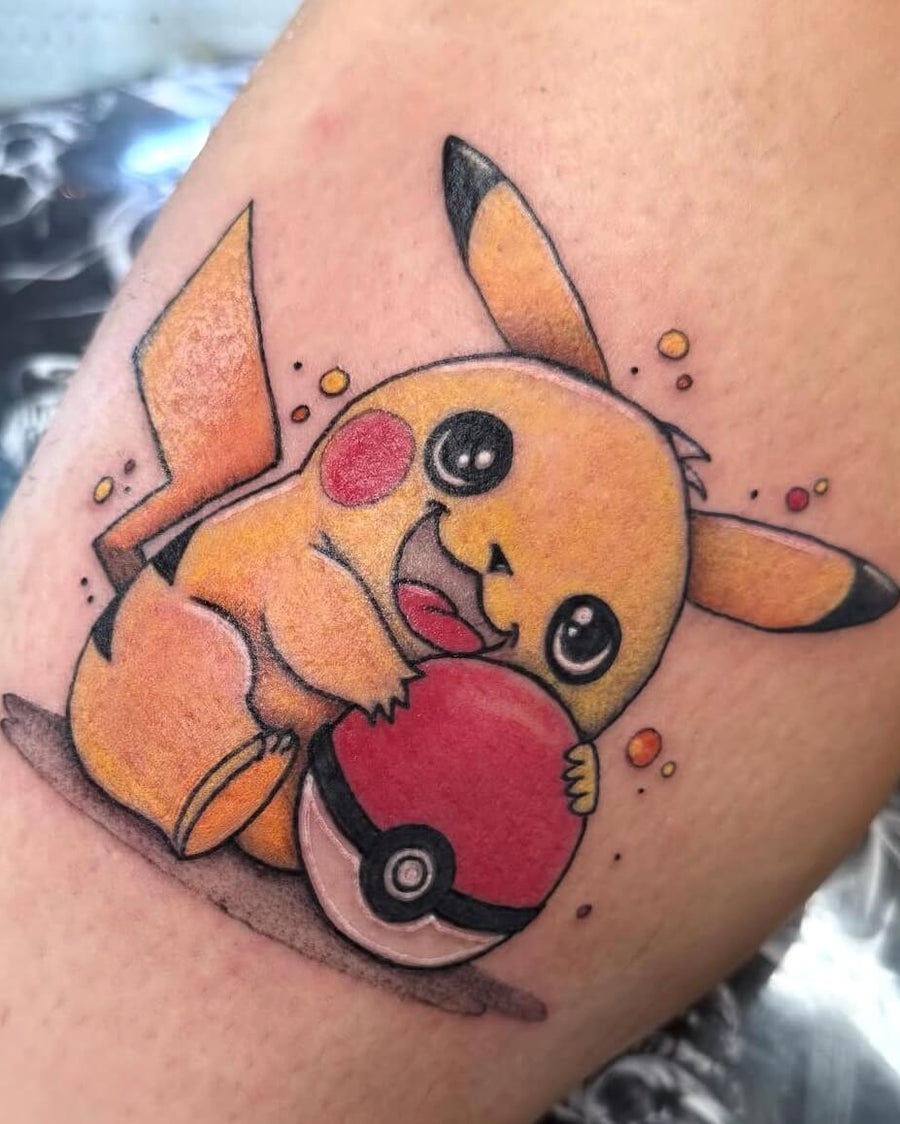 Pikachu with Poke Ball