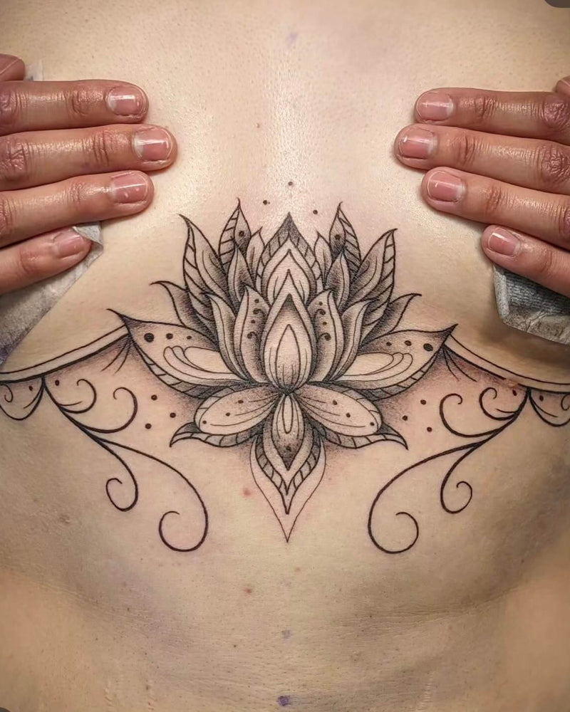 Ornamental Lotus with Sternum Piece