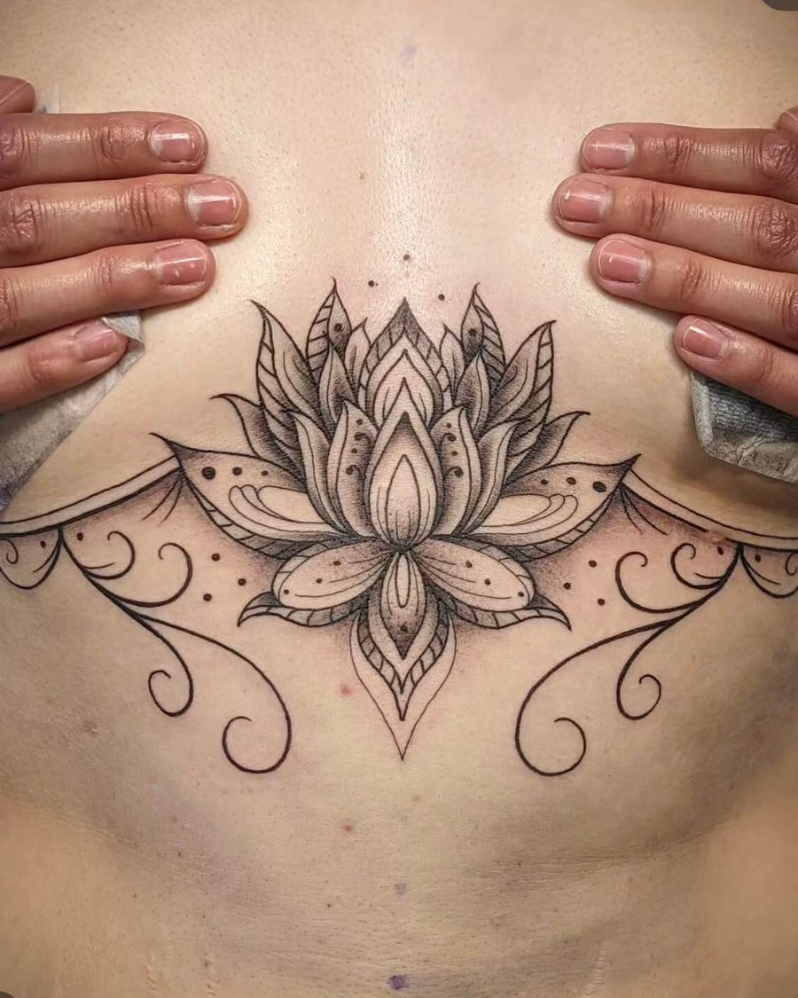 Ornamental Lotus with Sternum Piece
