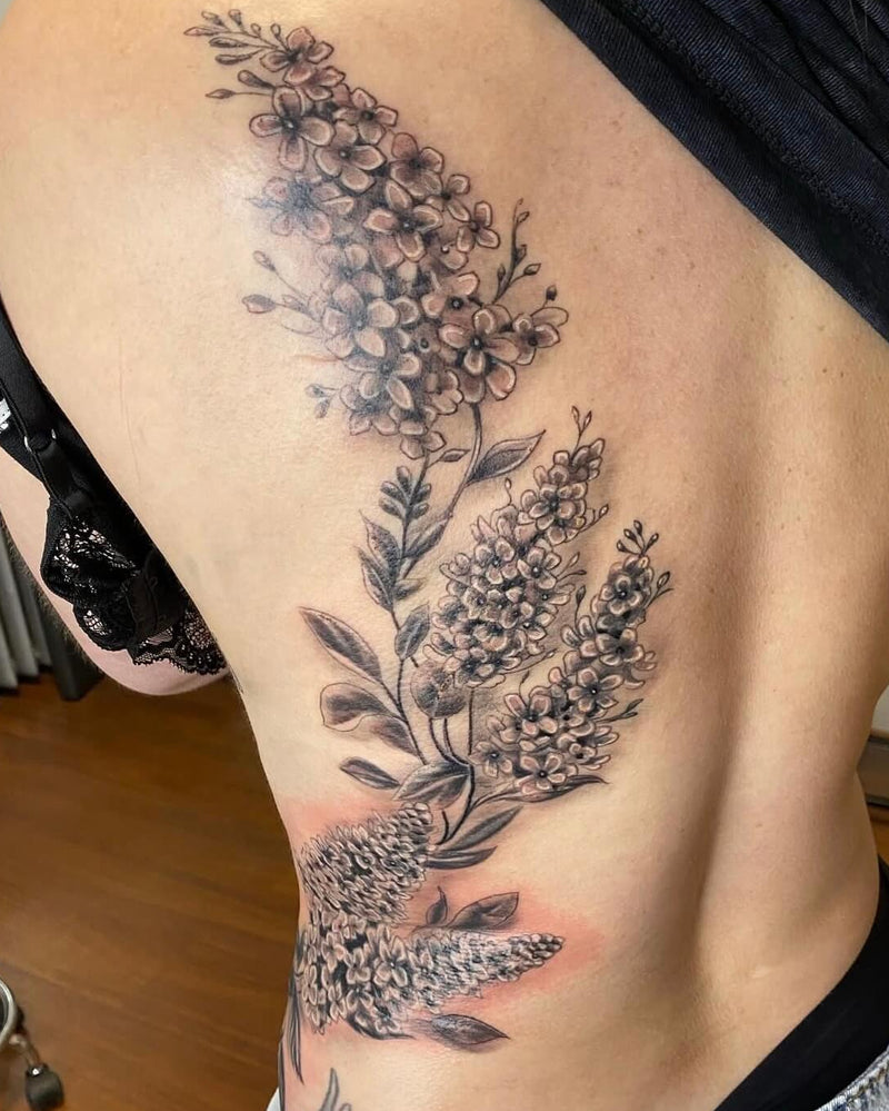 Lilac Back Piece