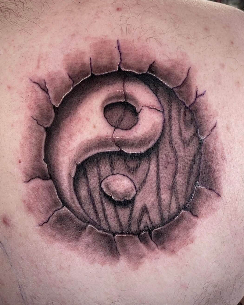 Cracked Yin Yang
