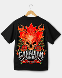 Canadian Ink Studios Flame Skull