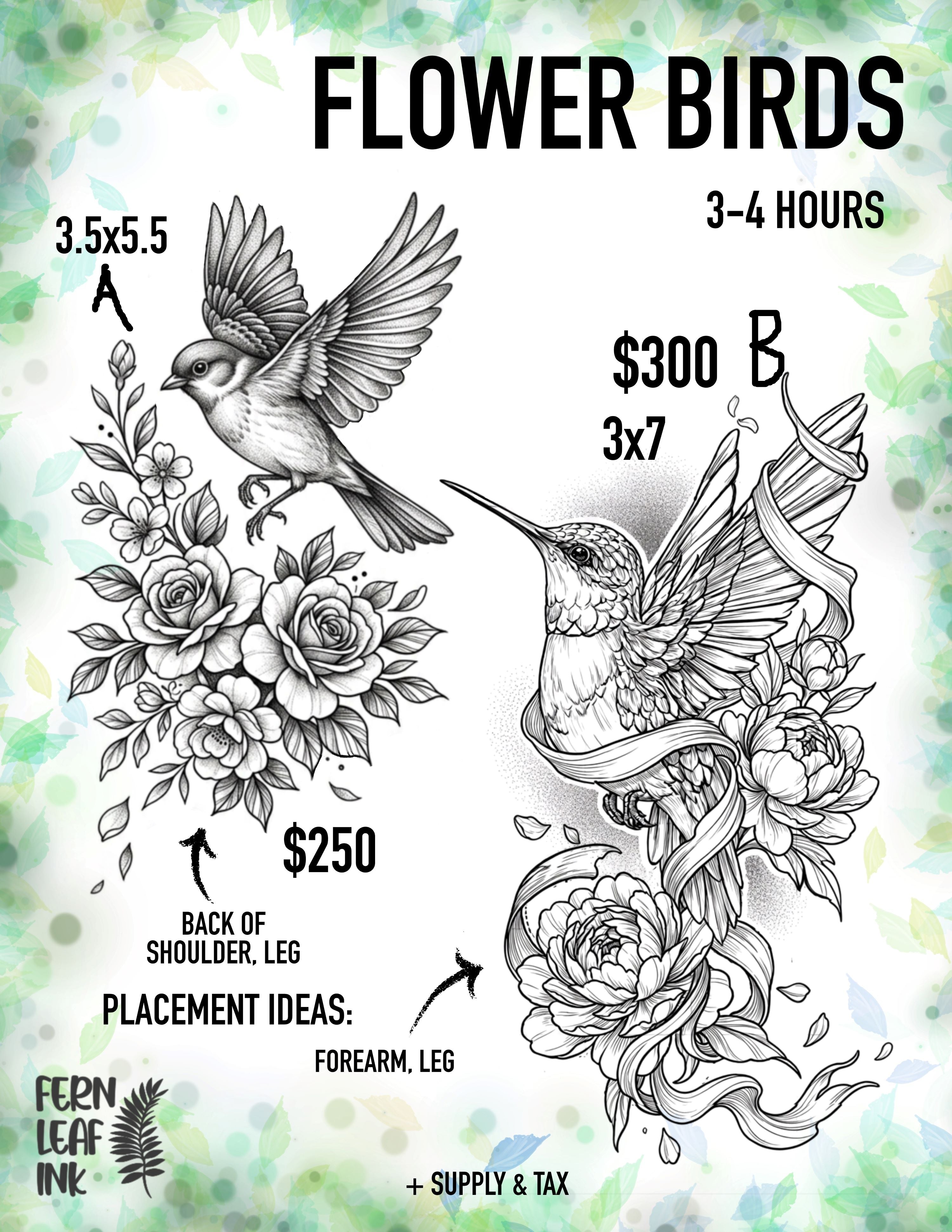 Flower Birds