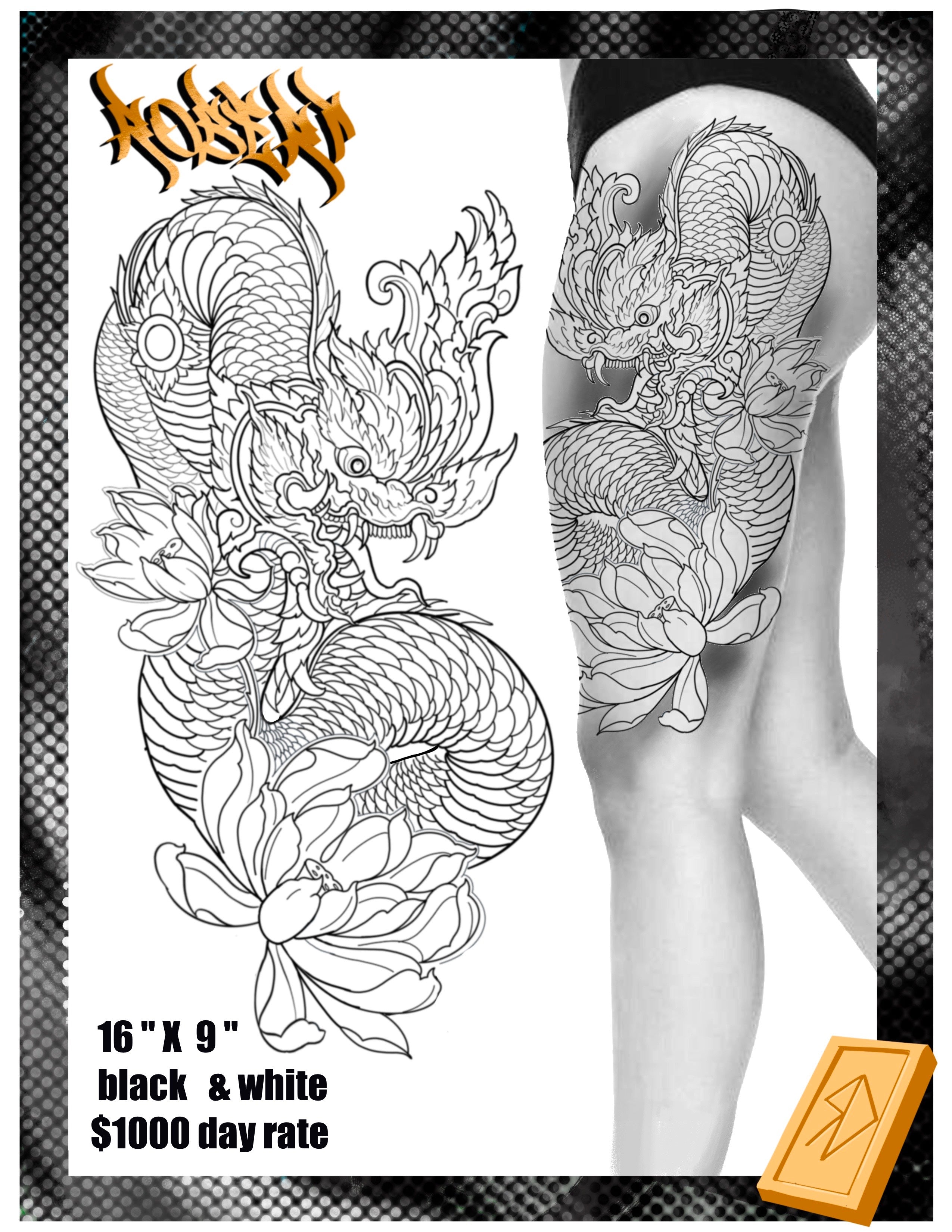 Floral Dragon